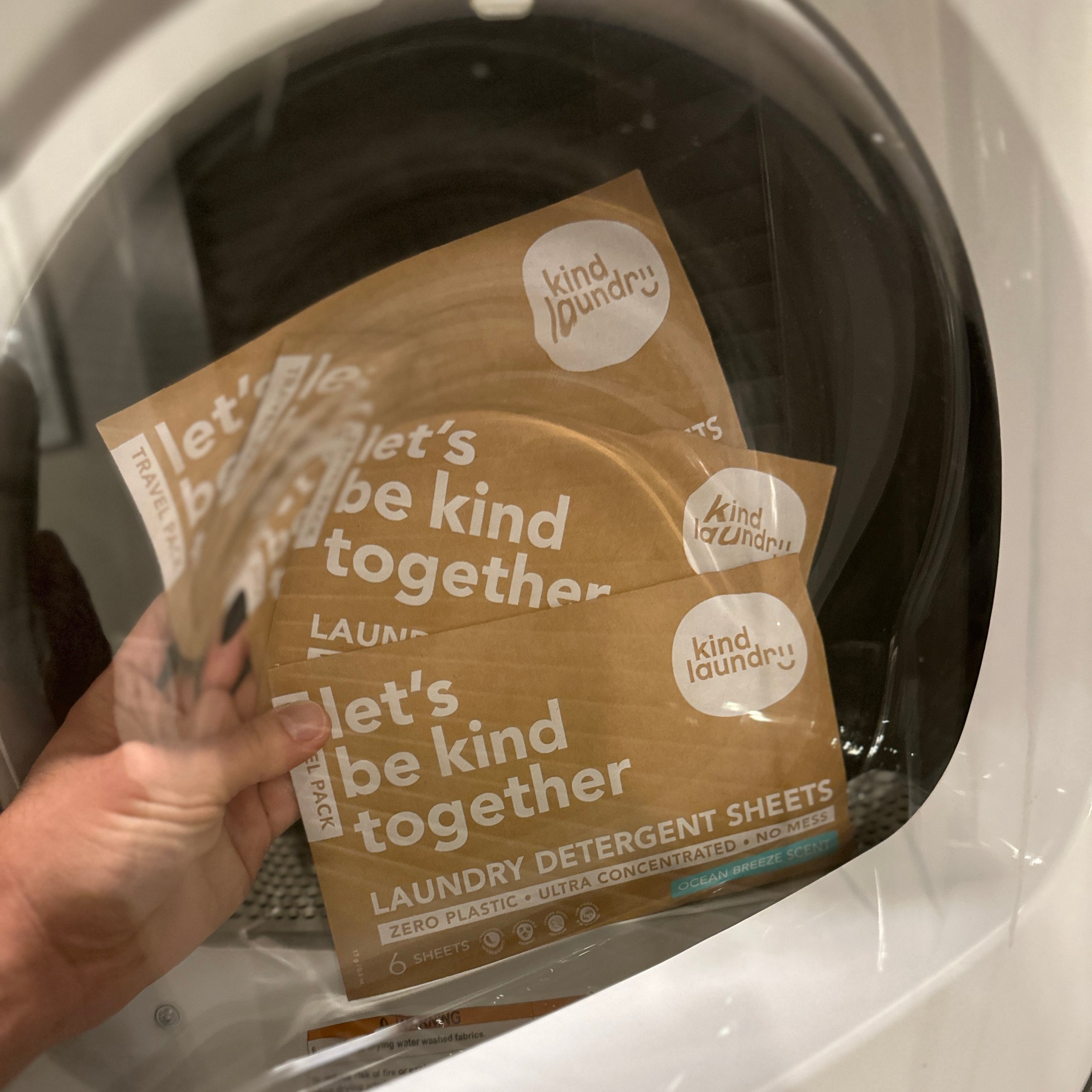 Kind Laundry Eco-Friendly Detergent Sheets (Ocean Breeze Scent)